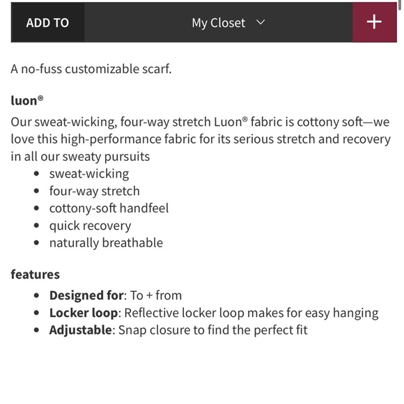 Lululemon Vinyasa Scarf Rulu Mini Akido Stripe Heathered Black Silver Spoon - Picture 7 of 7